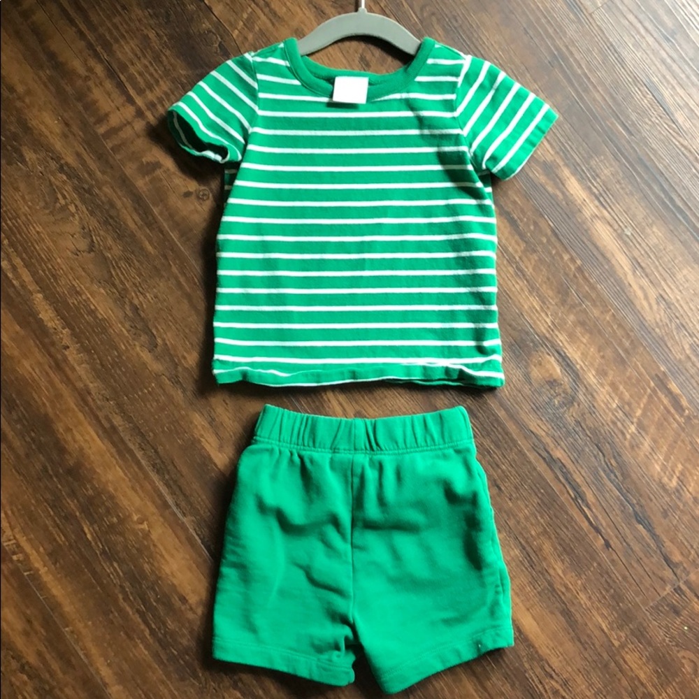 Hanna Andersson Bright BB Org Cotton 85 cm 2T set